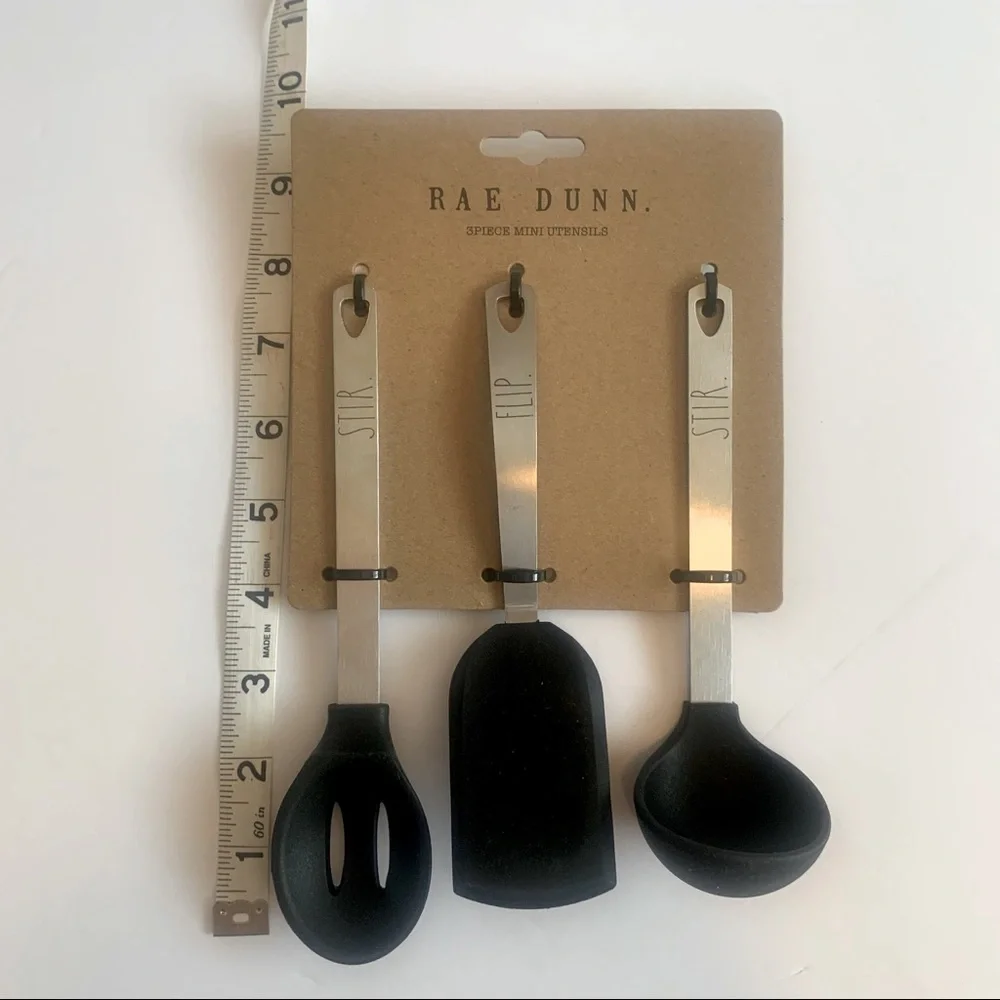 Rae Dunn 3 Piece Mini Cooking Utensils